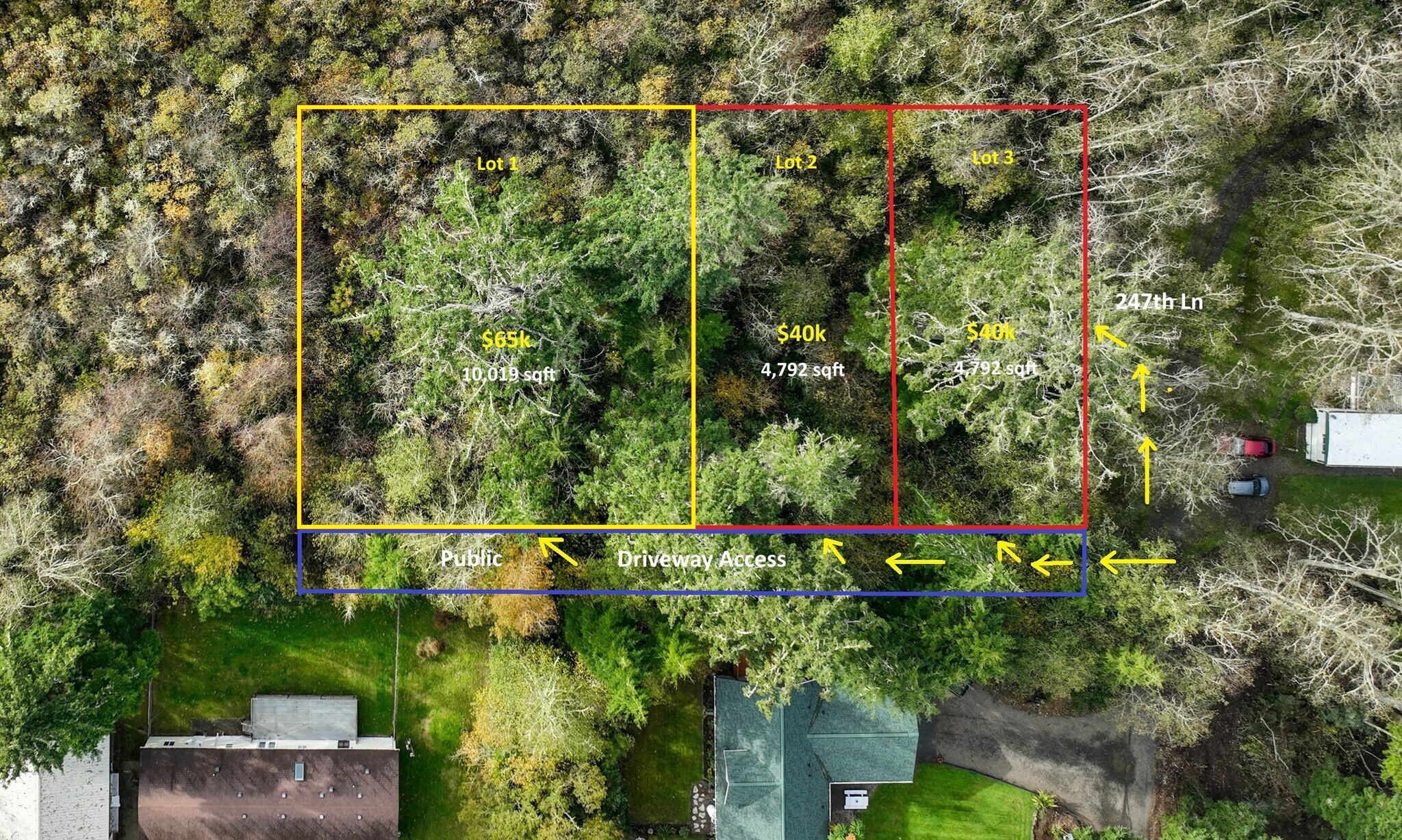 247th Ln - Lot 21 @ Y Ln, Ocean Park, WA for Sale