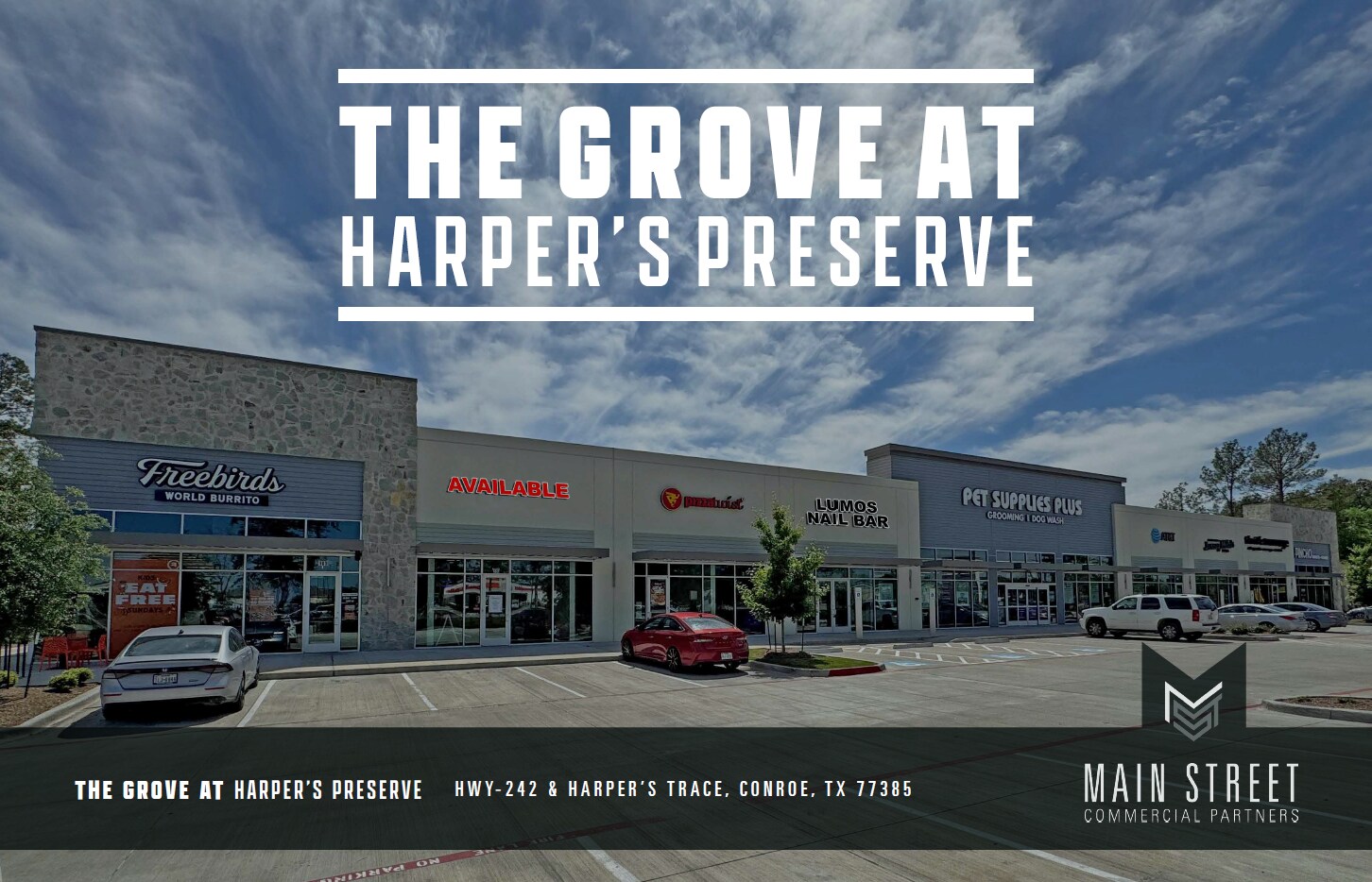 SWQ Hwy 242 & Harper's Trace, Conroe, TX for Rent