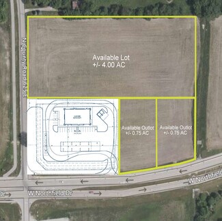 Brownsburg, IN Commercial Land - 850 West Northfield Drive