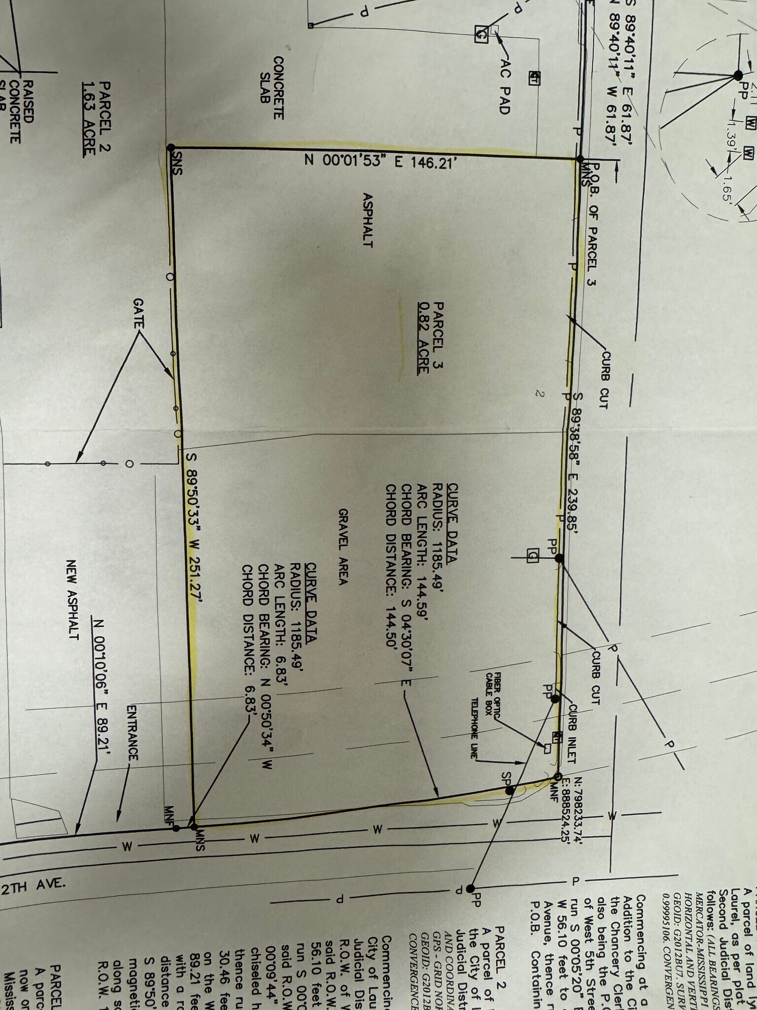 W 5th corner of 12th Avenue St @ 12th Avenue, Laurel, MS for Sale
