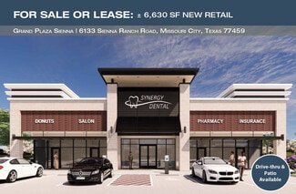 Missouri City, TX Storefront Retail/Office - 6133 Sienna Ranch Rd