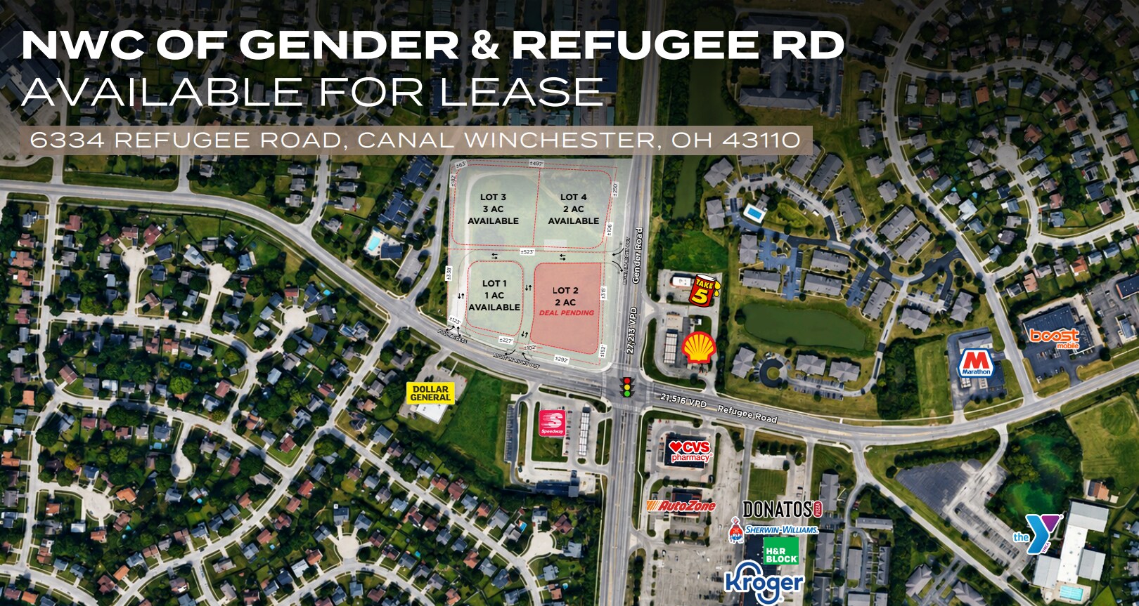 6334 Refugee Road, Canal Winchester, OH for Rent