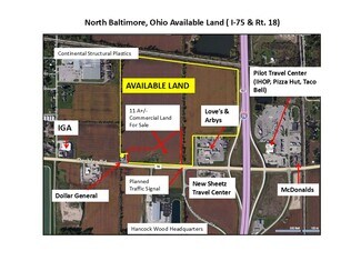 North Baltimore, OH Commercial Land - Deshler Rd North Baltimore, OH Commercial Land - Deshler Rd