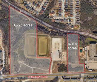 Fort Worth, TX Commercial Land - 2295 E Seminary Dr