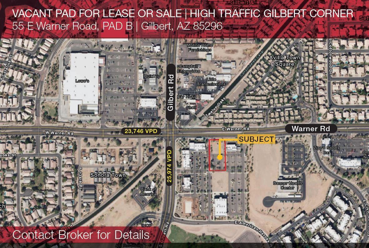 55 E Warner Rd, Gilbert, AZ for Rent