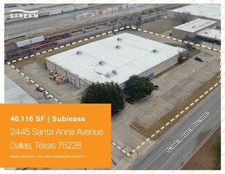 Dallas, TX Industrial - 2445 Santa Anna Ave