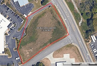 Cumming, GA Commercial Land - 205 Buford Dam Rd