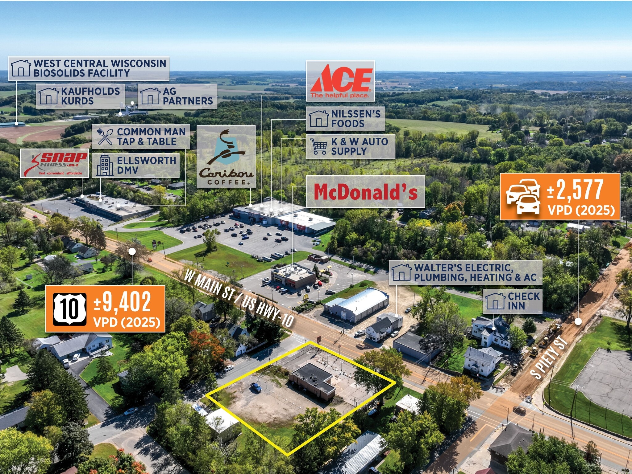 176 W Main St, Ellsworth, WI for Sale