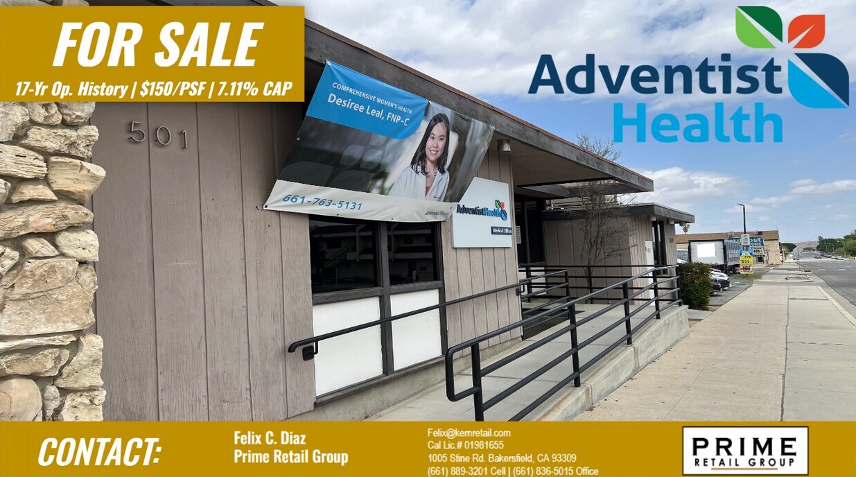 501 6th St, Taft, CA for Sale