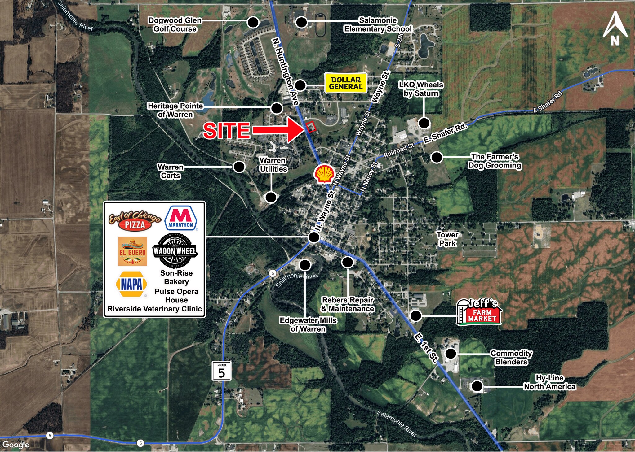 824 N Huntington Ave, Warren, IN for Sale