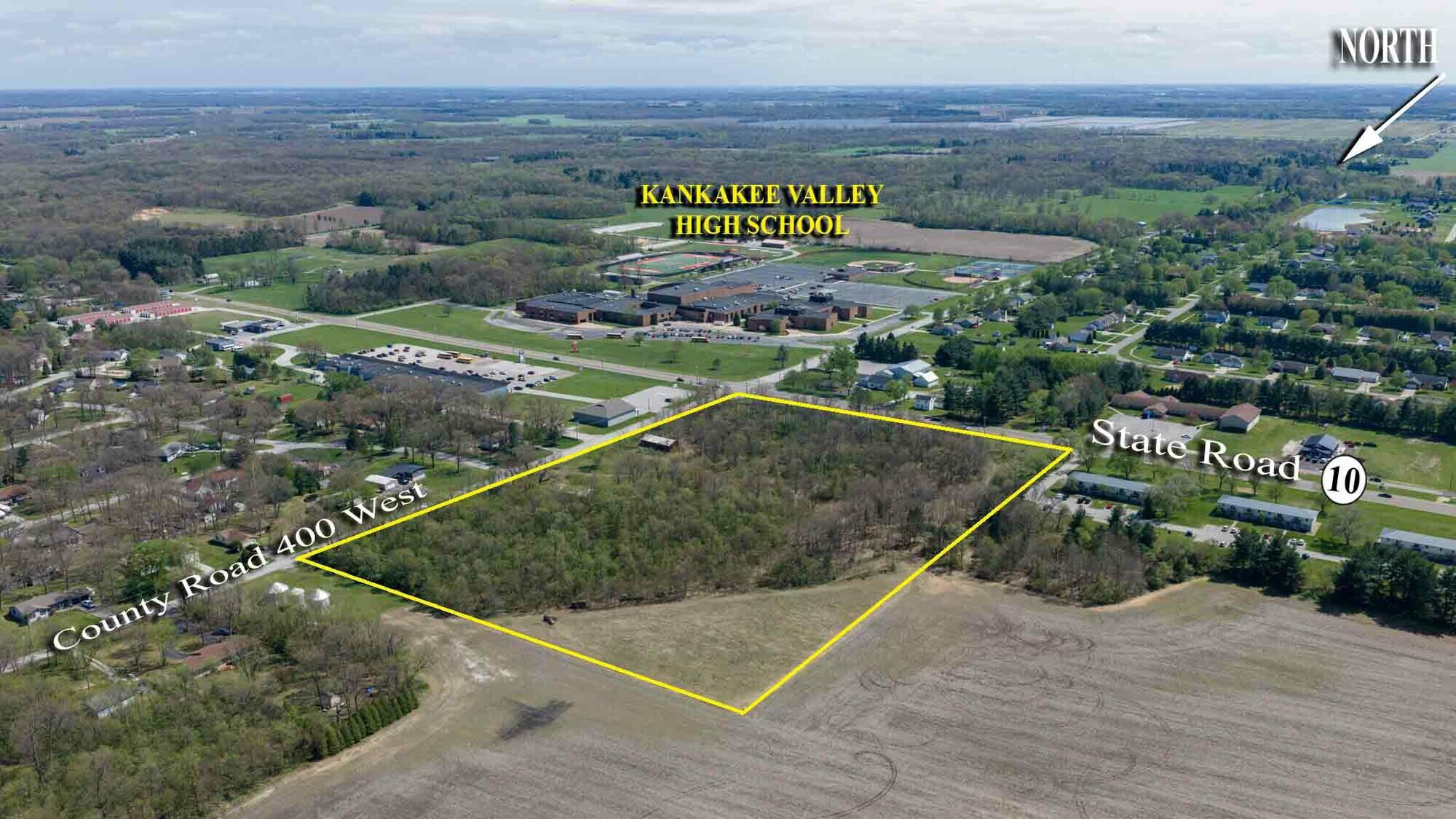 State Road 10/County Road 400 West, Wheatfield, IN for Sale