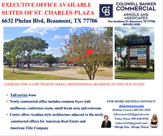 Beaumont, TX Office - 6622-6666 Phelan Blvd Beaumont, TX Office - 6622-6666 Phelan Blvd