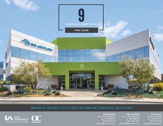 Irvine, CA Office/Medical - 9 Corporate Park