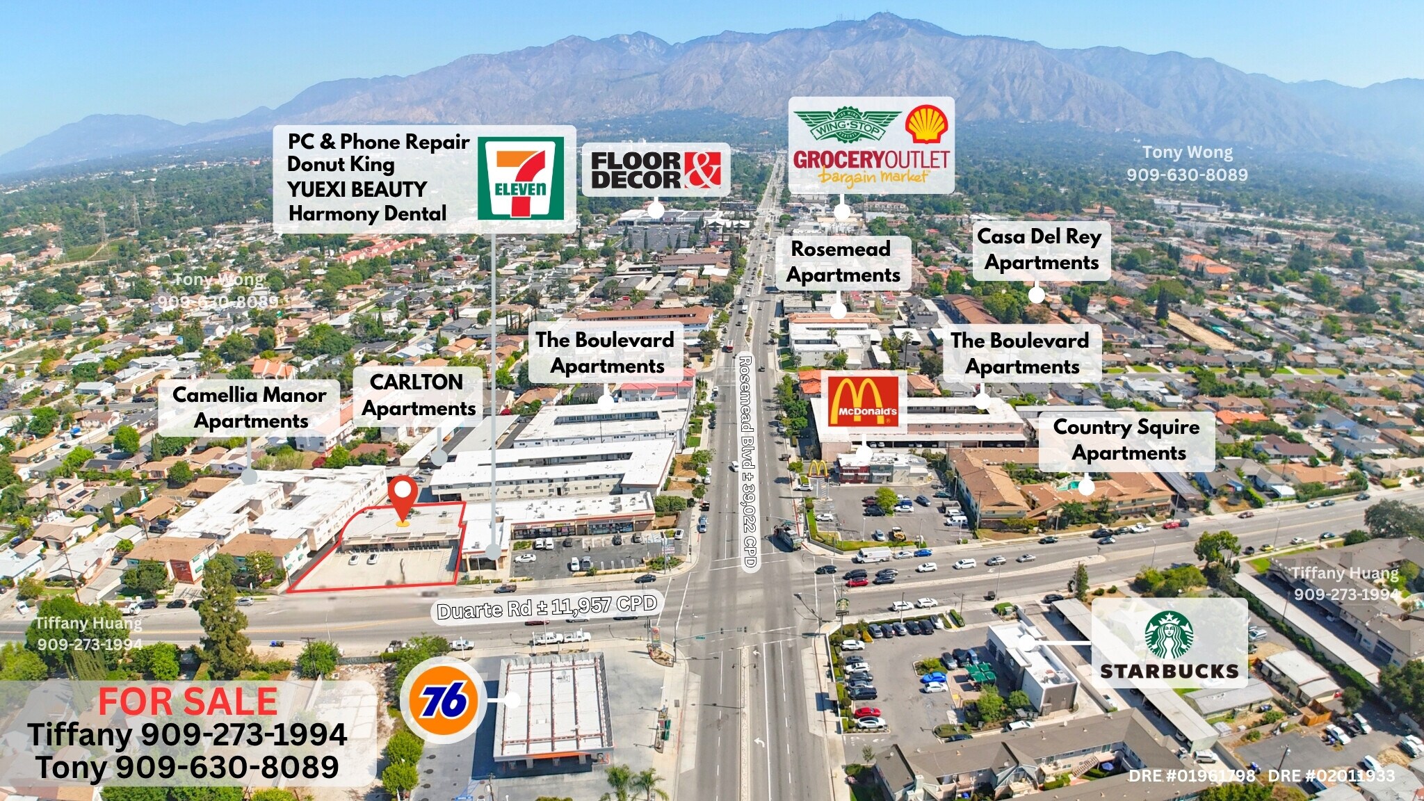 8951-8955 Duarte Rd, San Gabriel, CA for Sale