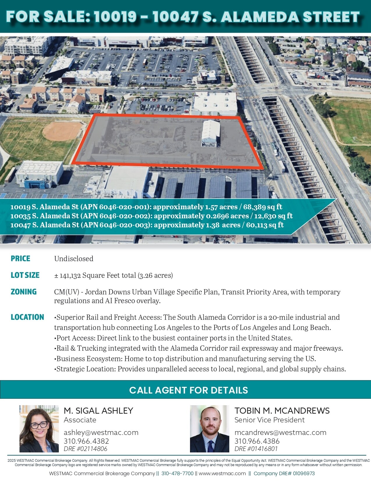 10019-10047 South Alameda Street, Los Angeles, CA for Sale
