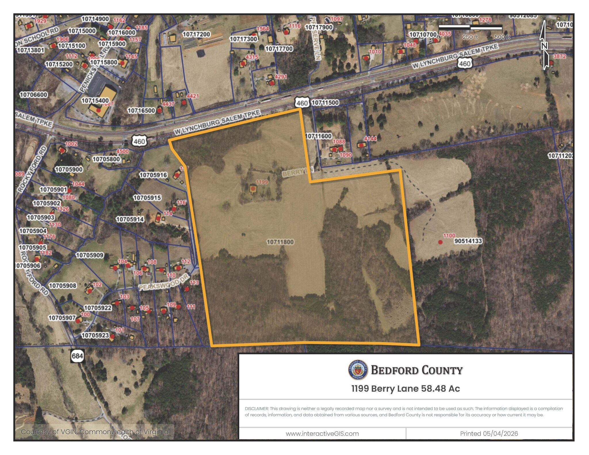 1199 Berry Ln, Thaxton, VA for Sale