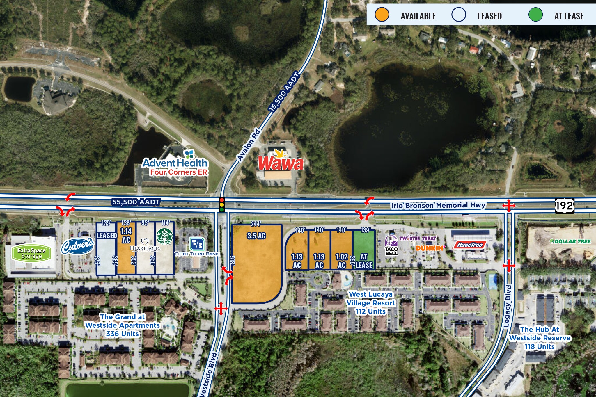 Irlo Bronson Memorial Hwy, Kissimmee, FL for Rent