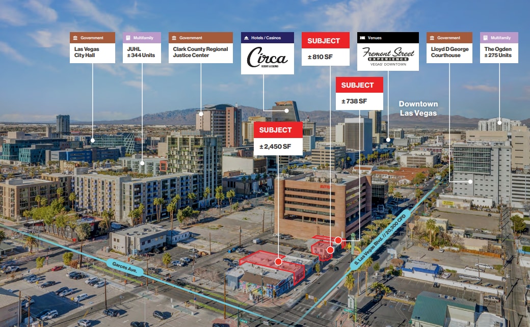 616-628 S Las Vegas Blvd, Las Vegas, NV for Rent