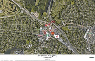Norfolk, VA Commercial Land - 117 E Admiral Taussig Boulevard