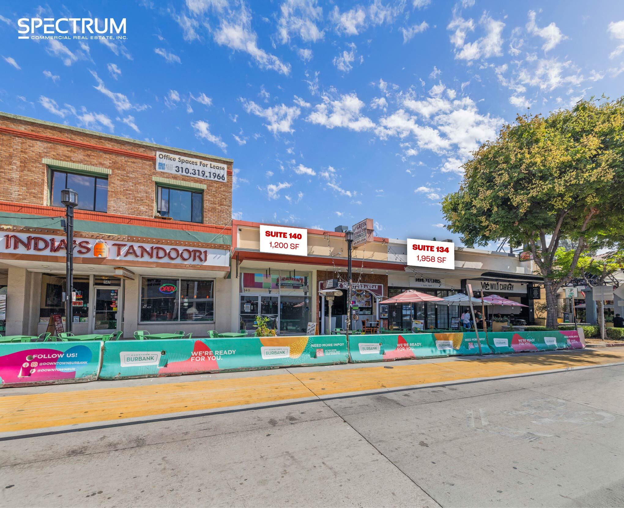 130-140 N San Fernando Blvd, Burbank, CA for Rent
