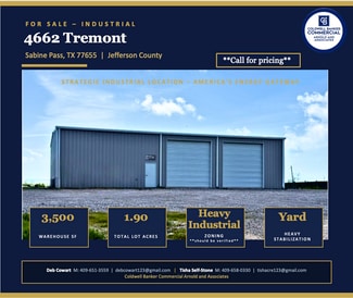 Sabine Pass, TX Warehouse - 4662 Tremont St