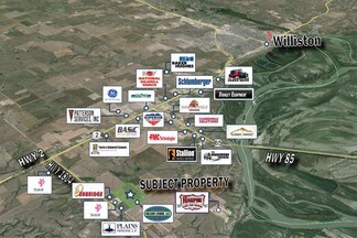 Williston, ND Industrial Land - Hwy 1804 @ 48th St NW
