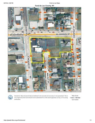 Fond Du Lac, WI Commercial Land - 402 W Johnson St Fond Du Lac, WI Commercial Land - 402 W Johnson St