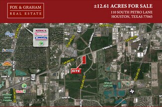 Houston, TX Commercial Land - 110 Petro Ln