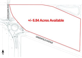 Noblesville, IN Commercial Land - 10690 Greenfield Ave