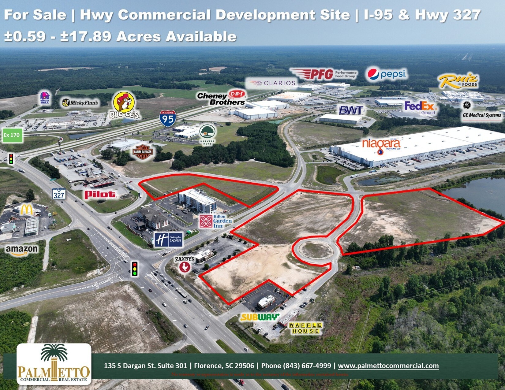N Williston (Hwy 327) rd, Florence, SC for Sale
