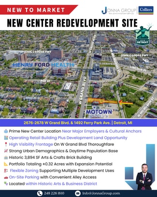 New Center Redevelopment Site