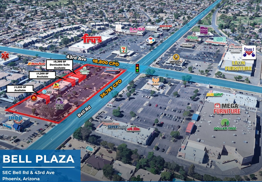 4239-4255 W Bell Rd, Phoenix, AZ for Rent
