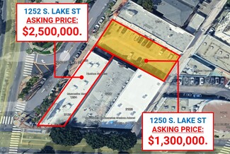 Los Angeles, CA Commercial Land - 1250 Lake st