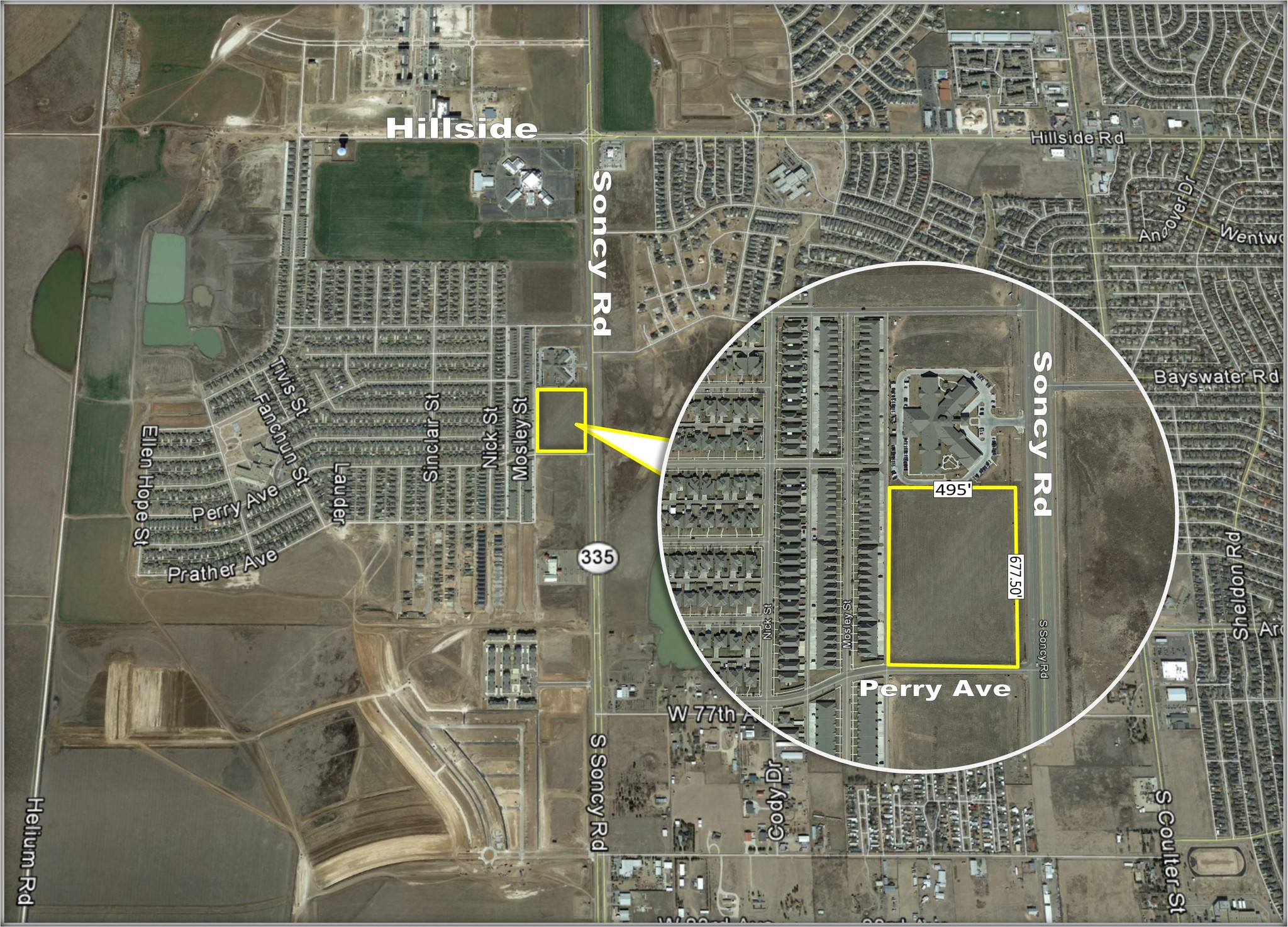 Soncy & Perry Ave, Amarillo, TX for Sale