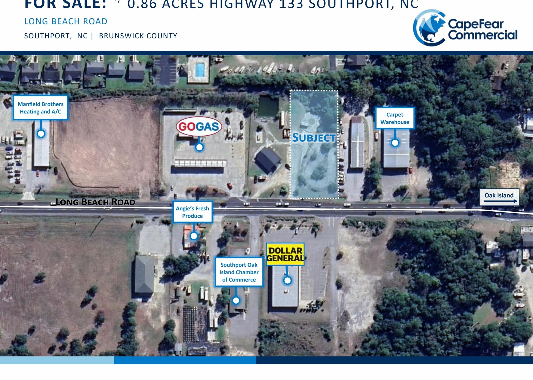 4434 Long Beach Rd SE, Southport, NC for Sale