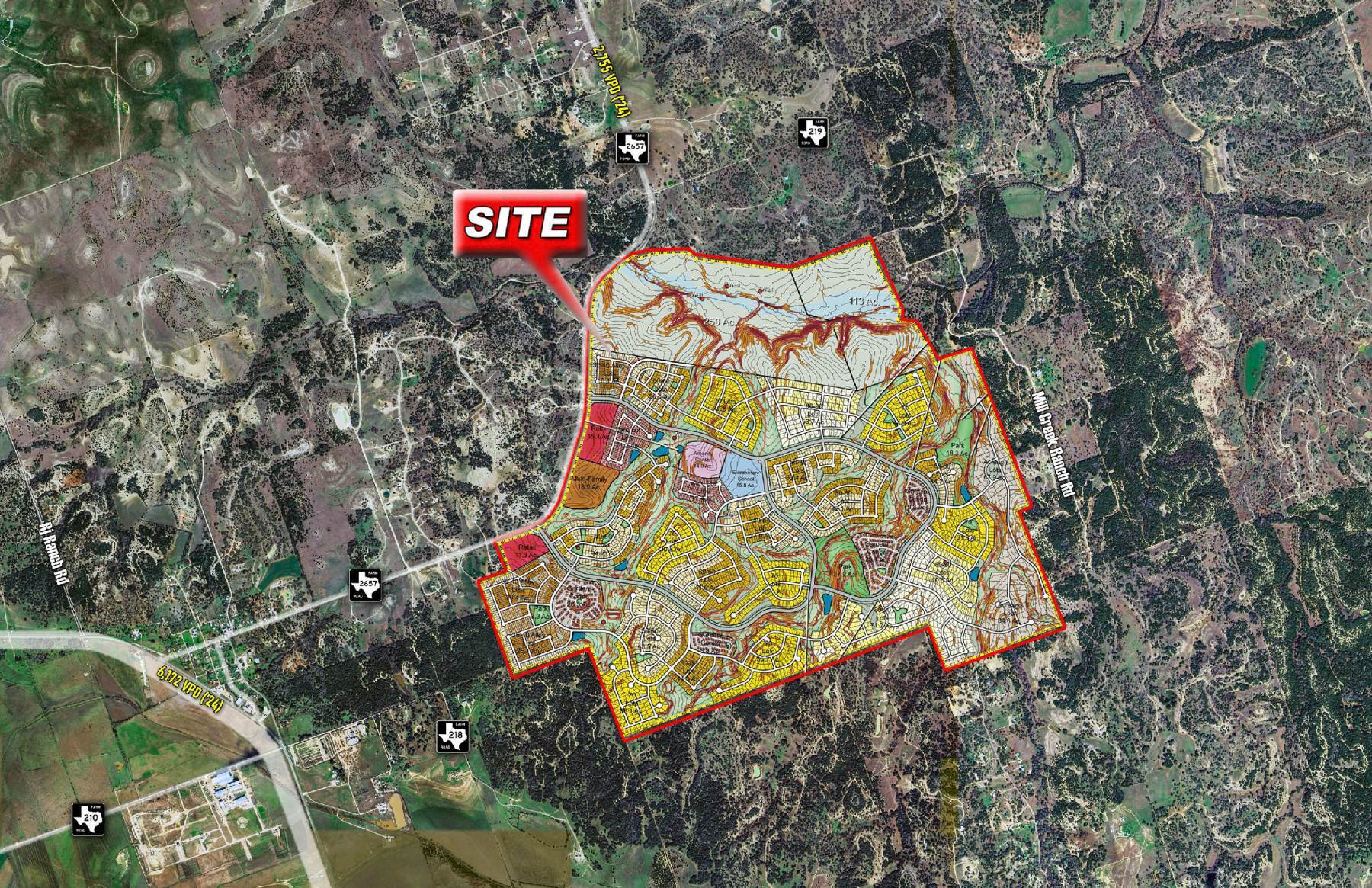 County Road 219, Briggs, TX for Sale
