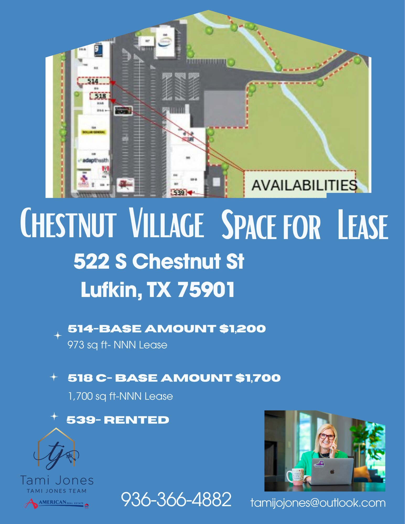 500 S Chestnut St, Lufkin, TX for Rent