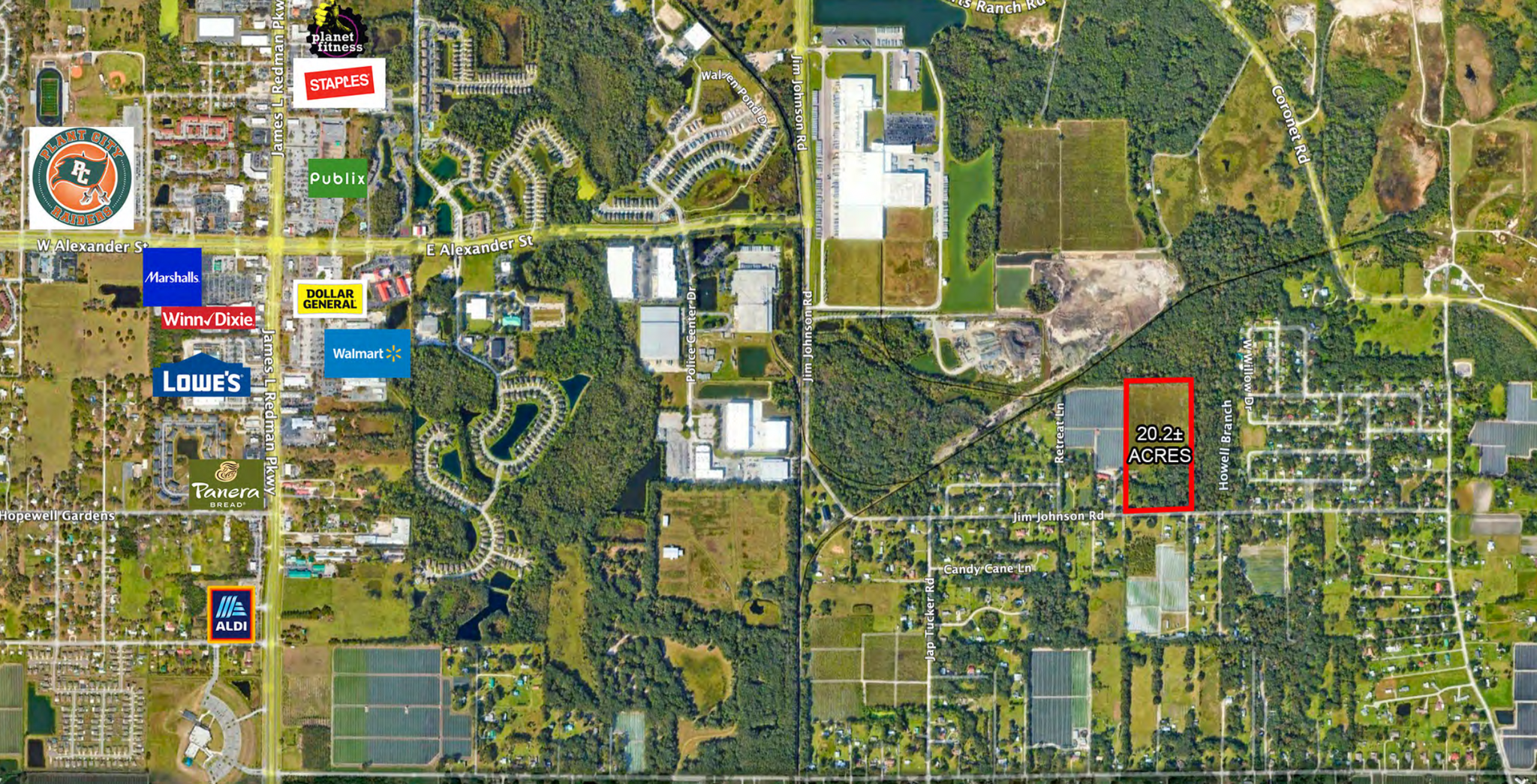 2718 Jim Johnson Rd, Plant City, FL for Sale