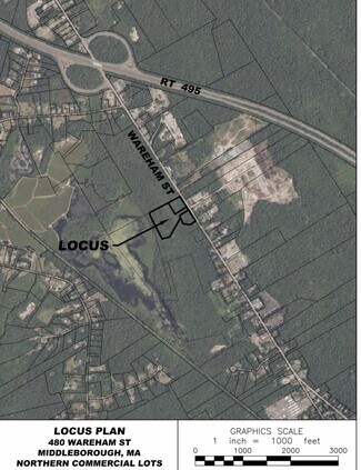Middleborough, MA Commercial Land - 480 Wareham st