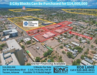 Tucson, AZ Commercial - 360 W Speedway Blvd