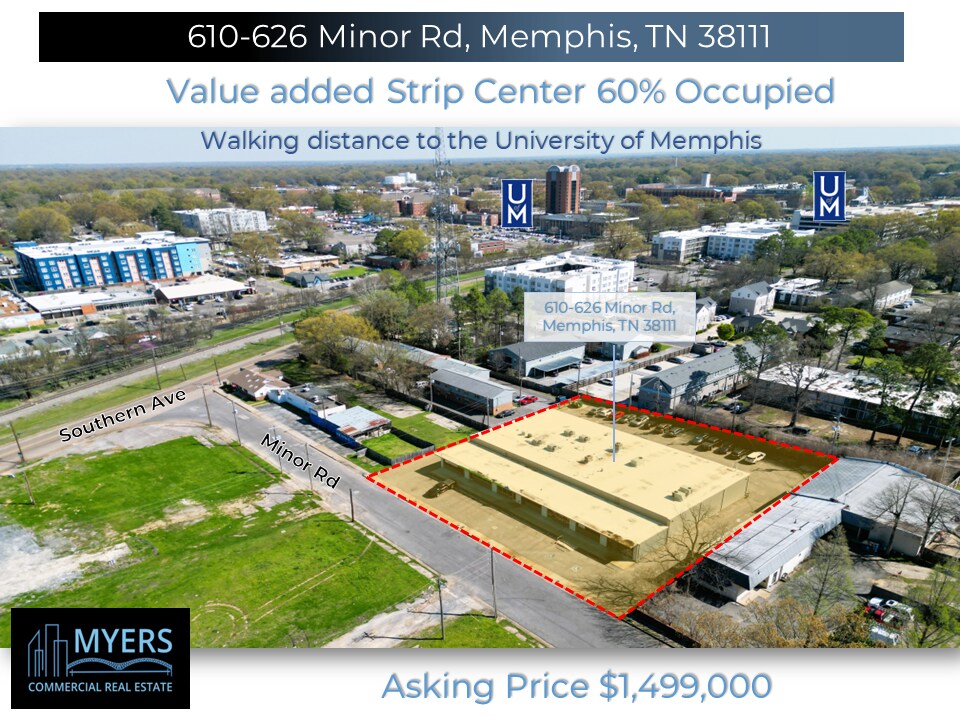 610-626 Minor Rd, Memphis, TN for Sale