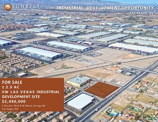 Las Vegas, NV Commercial Land - 5044 Mardon Avenue