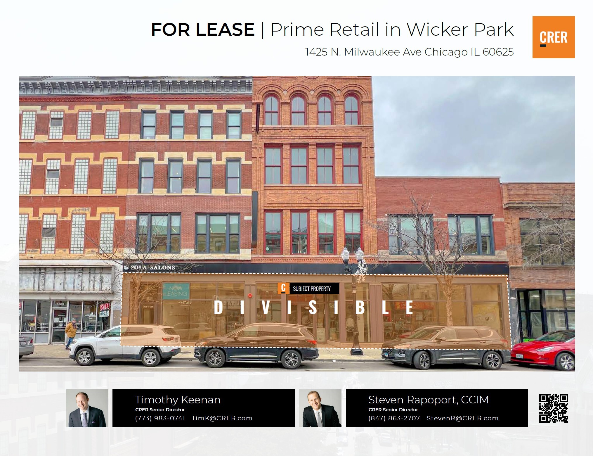 1425 N Milwaukee Ave, Chicago, IL for Rent