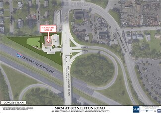 Piscataway, NJ Commercial Land - 802 Stelton Rd