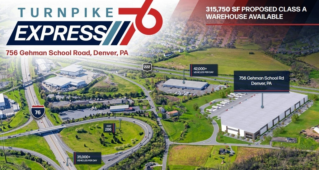 756 Gehman School Rd, Denver, PA for Rent