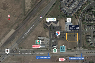 Commerce City, CO Commercial Land - 104th Ave