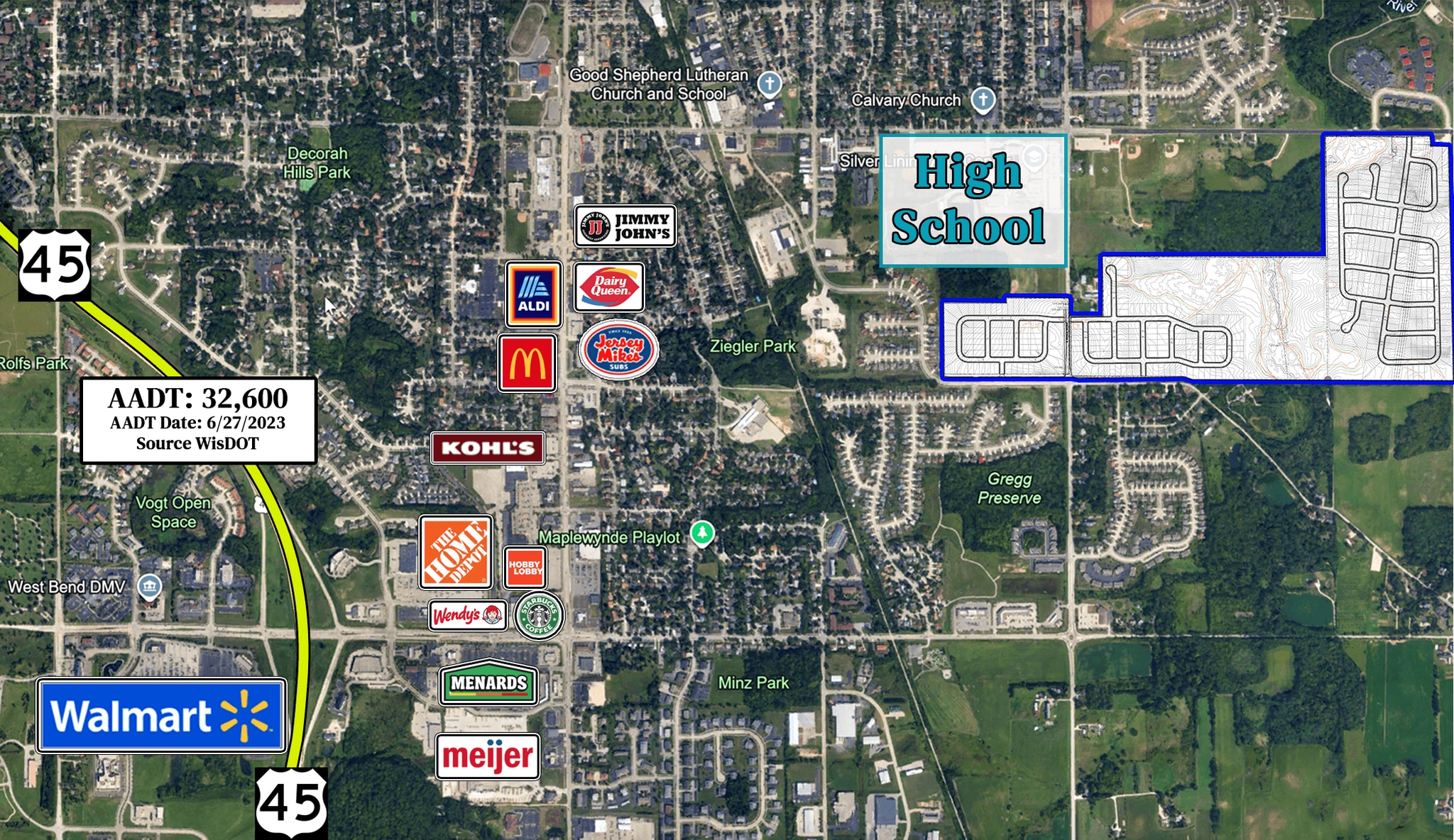 2245 E Decorah Rd, West Bend, WI for Sale