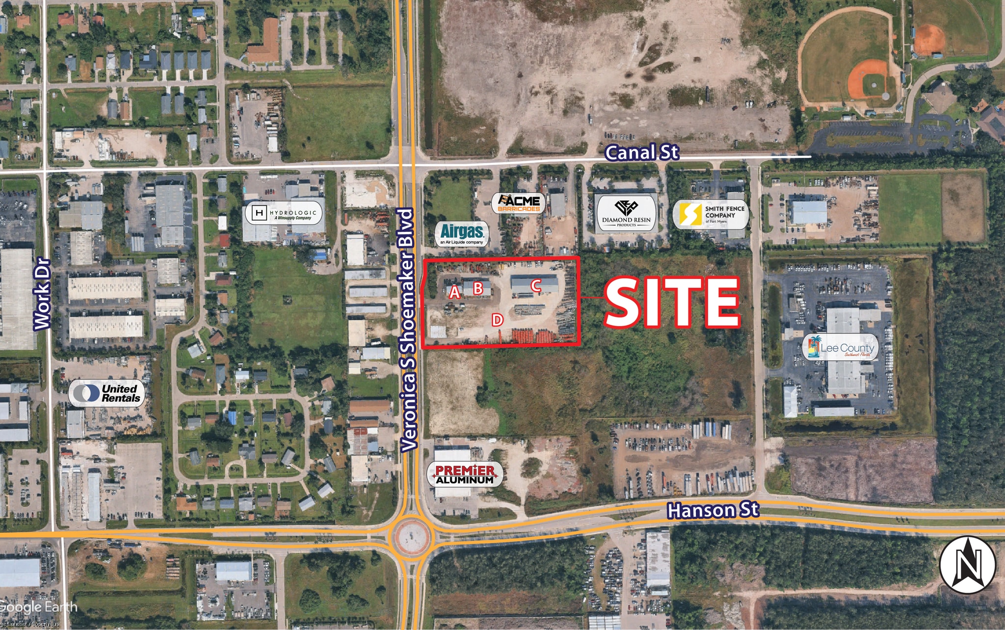 3560 Veronica S Shoemaker Blvd, Fort Myers, FL for Sale