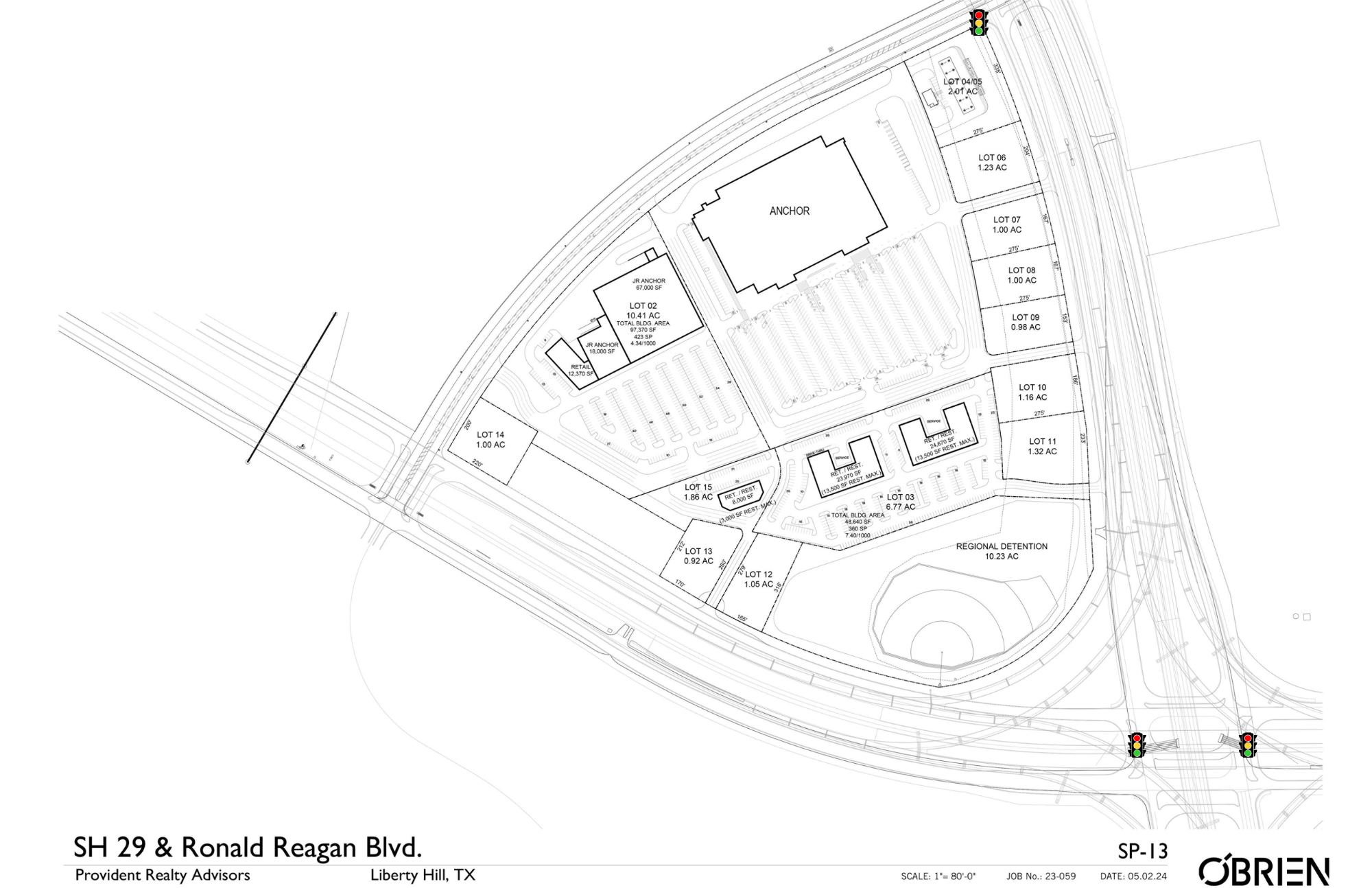 NWC Ronald Reagan & US 29, Liberty Hill, TX for Rent