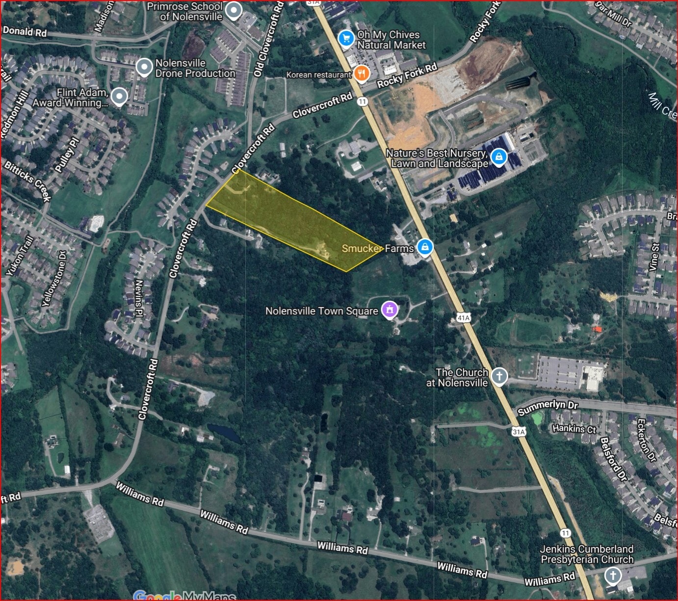9869 Clovercroft Rd, Nolensville, TN for Sale